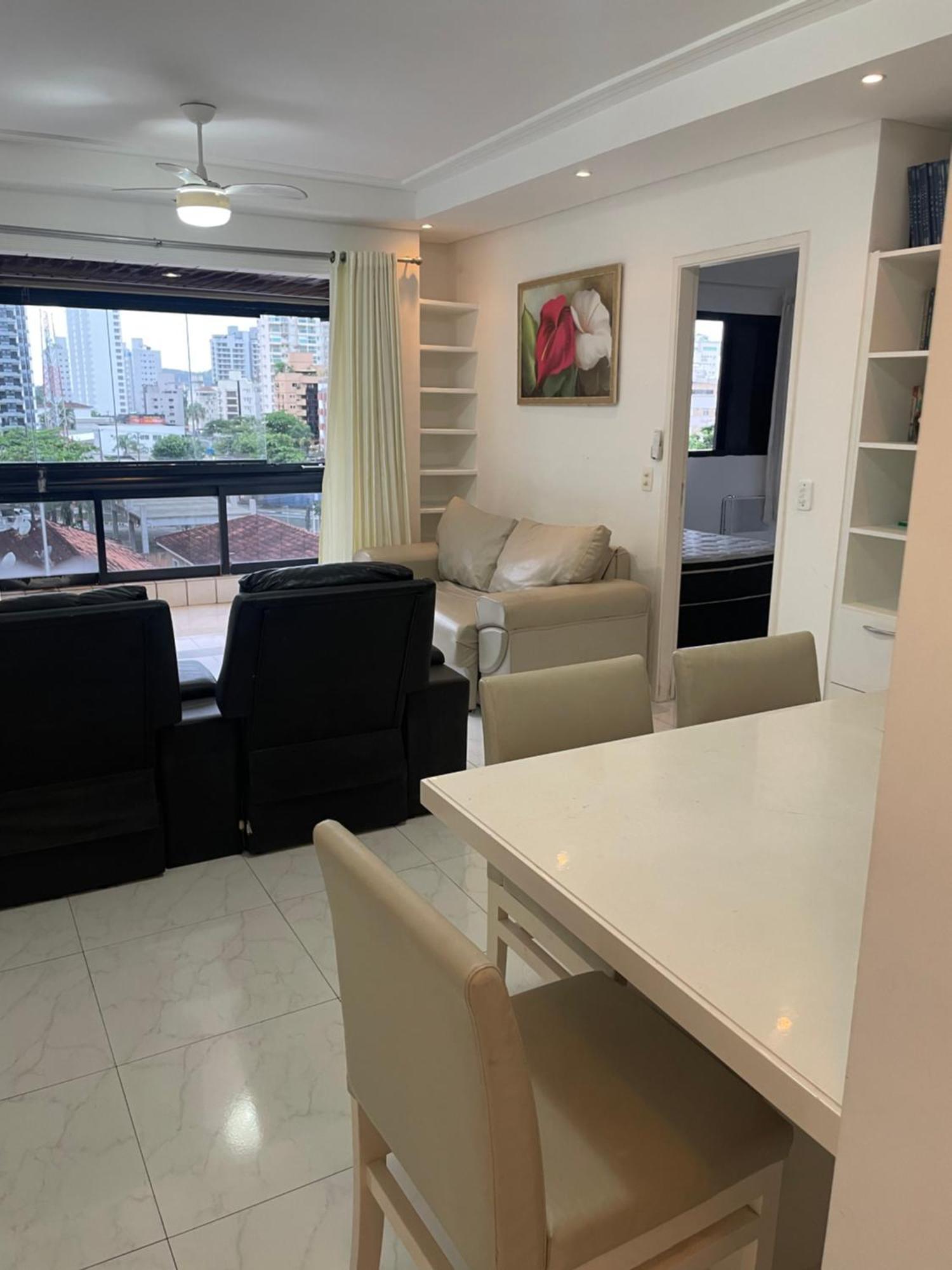 Apartamento Com Varanda E Suite Enseada Гуаружа Экстерьер фото